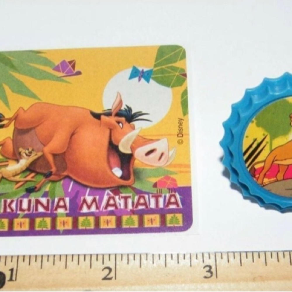 The Lion King Movie Figure Set of 12, with Bonus Sticker and Ring! - Picture 5 of 6